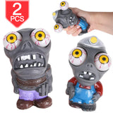 PROLOSO Eye Popping Zombies Poppin Peepers Fidget Squishy Toys for Anxiety Reduction Stress Relief 2 Pcs