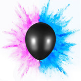 PROLOSO Gender Reveal Exploding Balloon Set (Pink & Blue Powder) - Perfect For Boy or Girl Party Pack (Jumbo 36