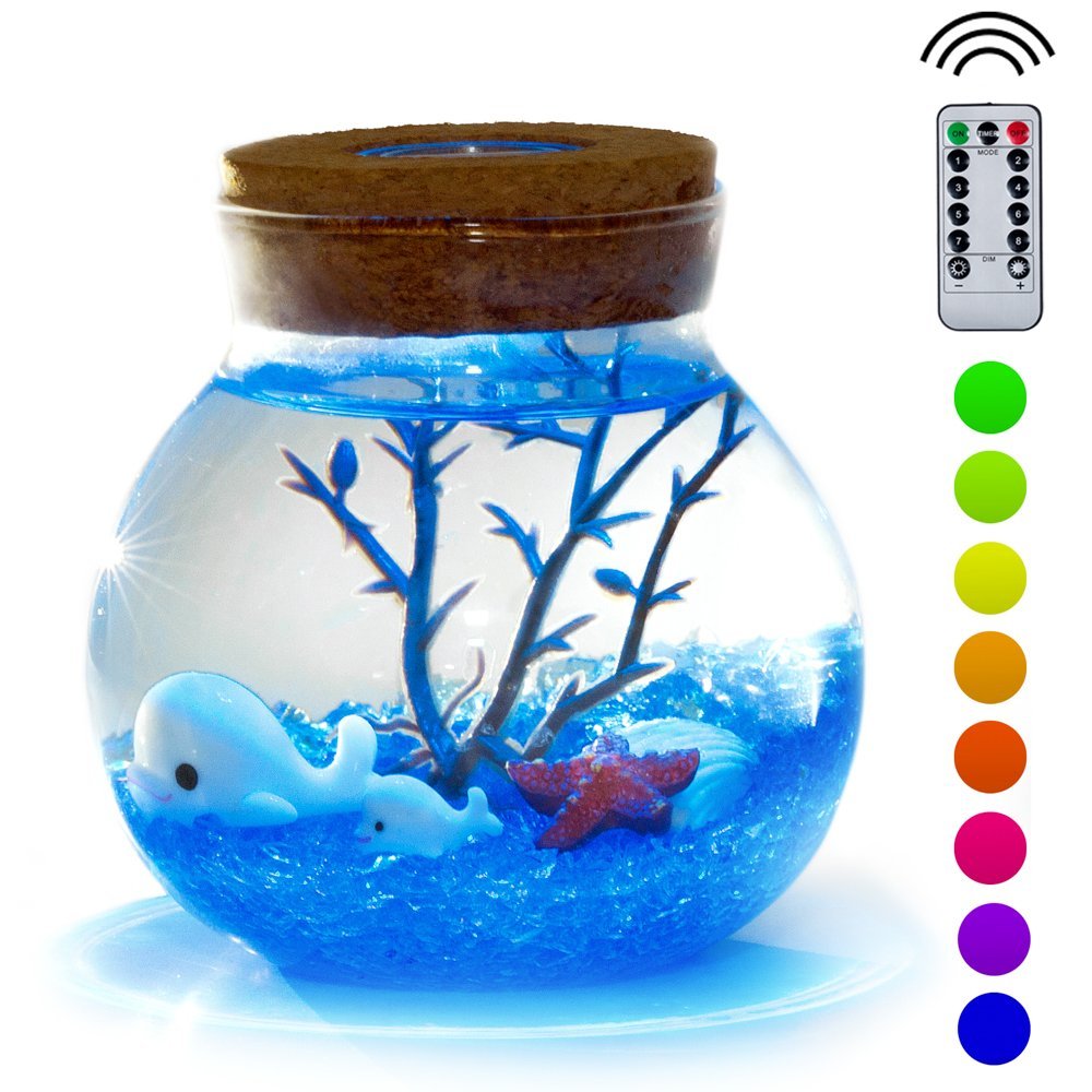 PROLOSO Wireless Micro-landscape Bottle Lights Aquarium Kit