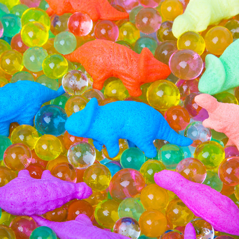 PROLOSO Water Growing Sea Creatures Animals & Water Beads Set