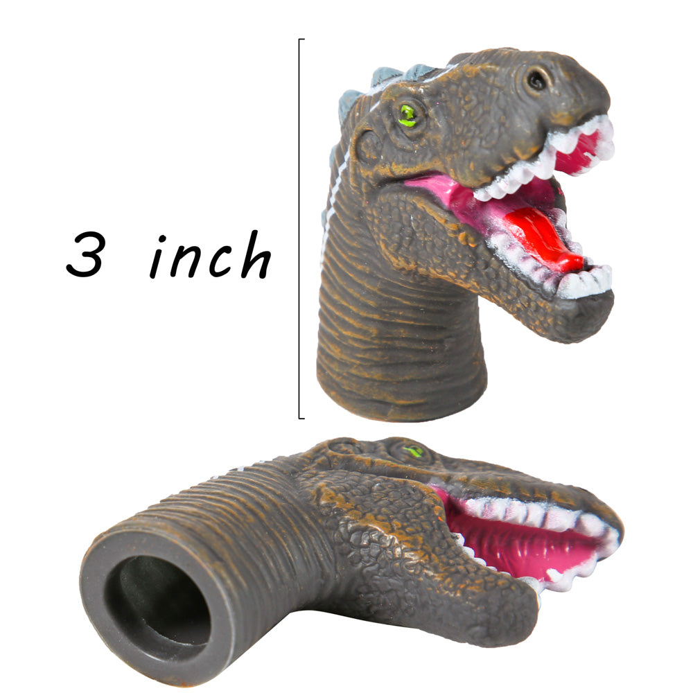 PROLOSO Dinosaur Finger Rings Kids Toys Classroom Prizes Birthday Gift