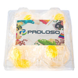 PROLOSO Egg Splat Ball Squishy Toys - Stress Relief Eggs Yolk Balls for Children & Adults