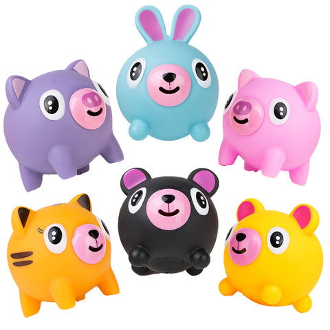 EKKONG Jouet Anti Stress 4 Pièces Pop ping Out Eyes Fidget Toys Jouet à  Presser Spongieux Squishies Animaux Mignons pour Enfants Adultes Soulager  Le Stress,l'anxiété (4 Pièces) : : Jeux et Jouets