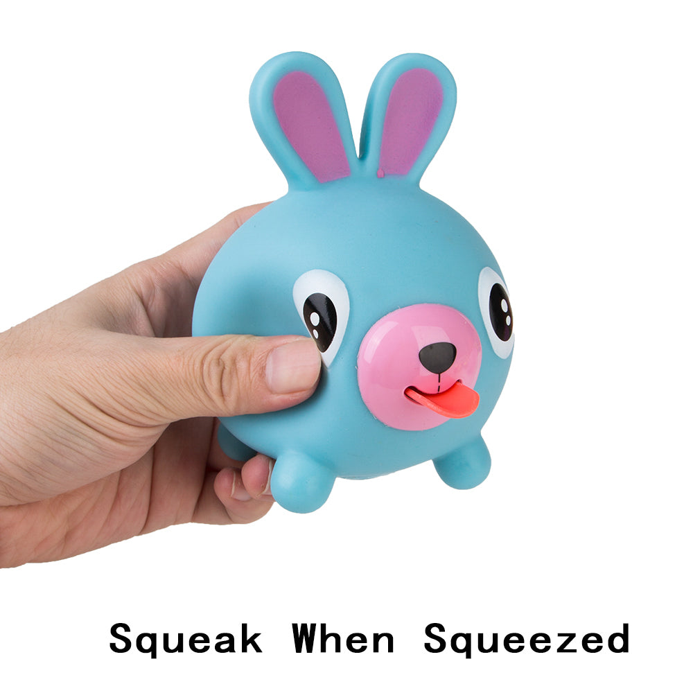 PROLOSO Squishy Toys Squeaky Fidget Tongues Alternative Animals Squeez