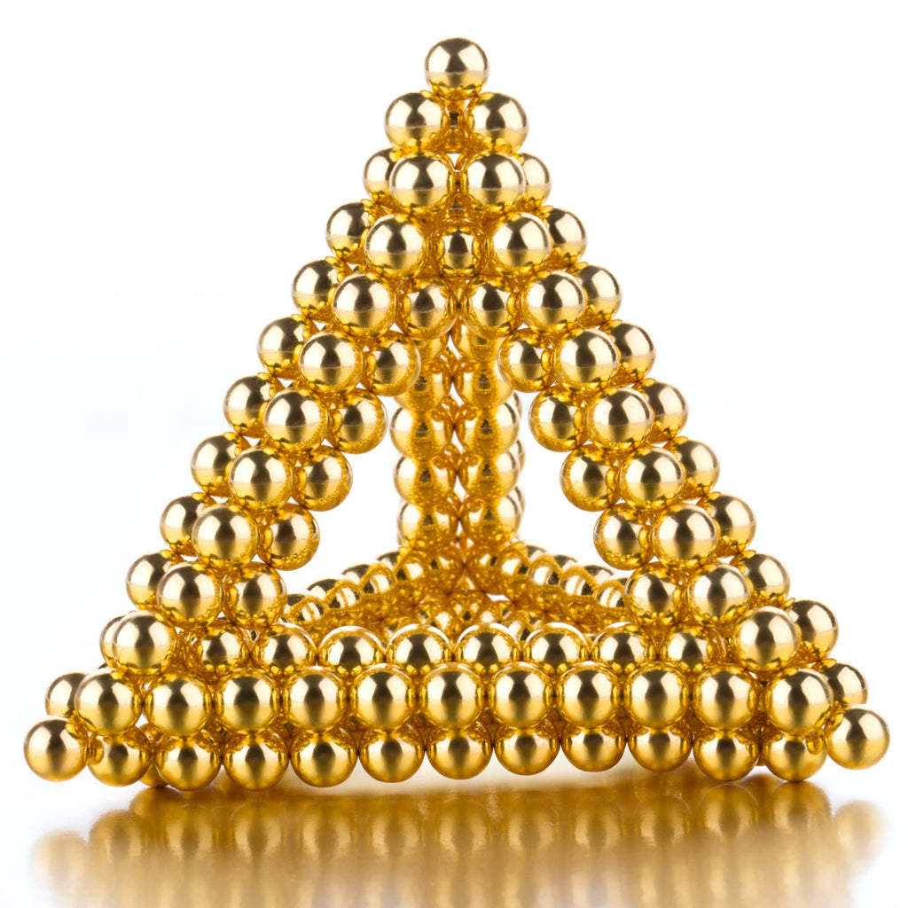 Buckyballs 216 Piece Magnetic Set - Gold Edition